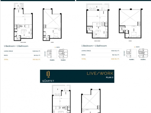 The Quartet Live/Work Units For Sale in Sidney, BC